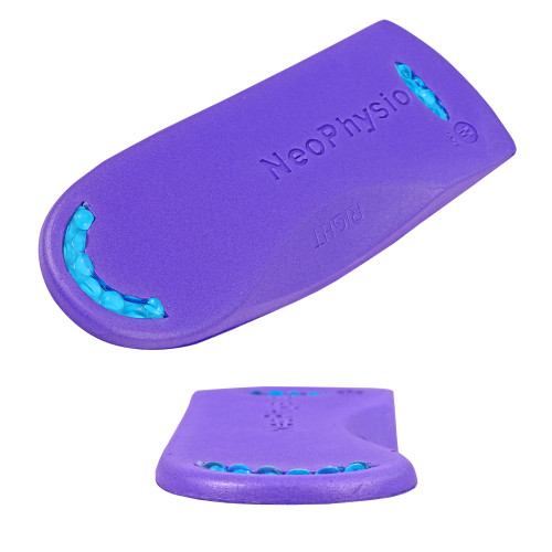 Slim Line 3/4 Length Orthotic Insoles | Great Arch Supports with Cushioned Heel Pad