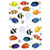 Beautiful Fish tank Non-adhesive Window Clings