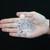 Articlings 56 Beautiful Glitter Snowflake Static Window Clings