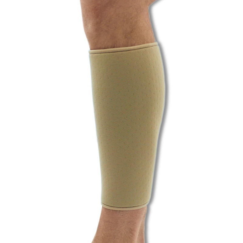 Black Neoprene Calf Support, Great for Shin Splints