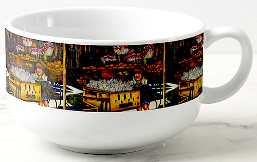 Original Painting by New York City, Fine Art Artist, Gaye Elise Beda,. Soup Mugs www.gayeelisebeda.store Check it out. 
 Original Painting by New York City, Fine Art Artist, Gaye Elise Beda,. Soup Mugs www.gayeelisebeda.store Check it out.