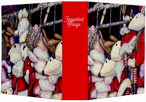 Original Painting by New York City Artist, Gaye Elise Beda. Christmas Boutique www.gayeelisebeda.store Check it out.
