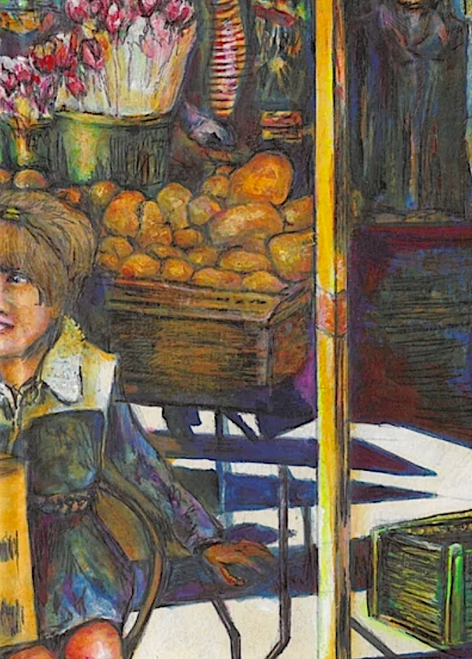 Original Painting by New York City Artist, Gaye Elise Beda.  Hardcover Journals www.gayeelisebeda.store     Check it out.
