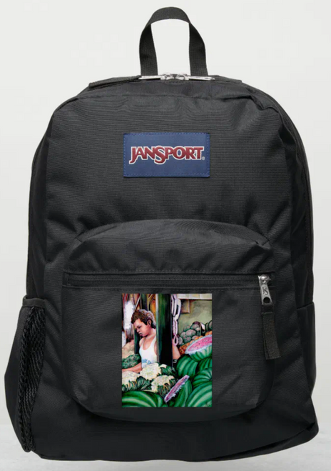 Original Painting by New York City, Fine Art Artist, Gaye Elise Beda, JanSport Backpacks, www.gayeelisebeda.store  Check it out.