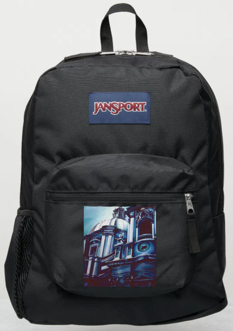 Original Painting by New York City, Fine Art Artist, Gaye Elise Beda, JanSport Backpacks, www.gayeelisebeda.store  Check it out.