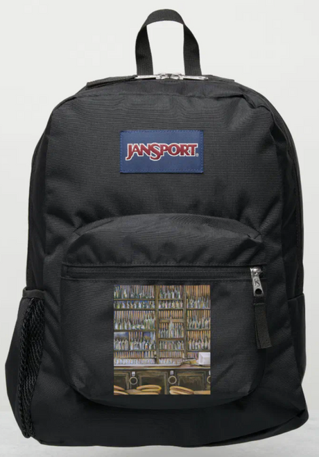 Original Painting by New York City, Fine Art Artist, Gaye Elise Beda, JanSport Backpacks, www.gayeelisebeda.store  Check it out.