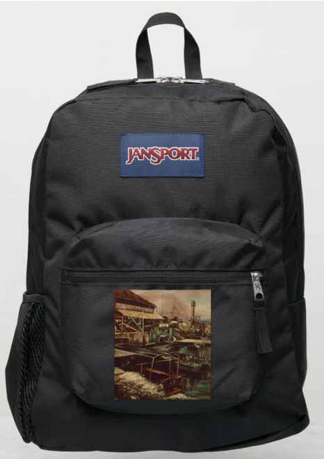 Original Painting by New York City, Fine Art Artist, Gaye Elise Beda, JanSport Backpacks, www.gayeelisebeda.store  Check it out.