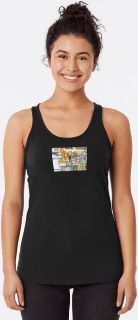 Pushcart Paradise Racerback Tank Top