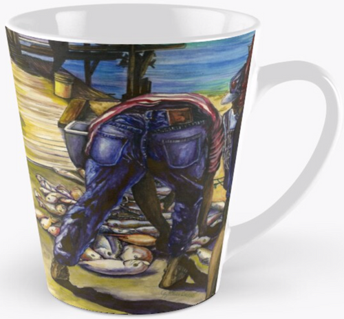 Original Painting by New York City Artist, Gaye Elise Beda. Check it out. www.gayeelisebeda.store   Mugs
