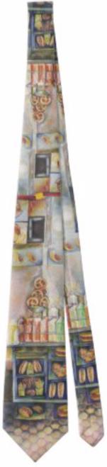 Original Painting by New York City Artist, Gaye Elise Beda.  www.gayeelisebeda.store     Neck Ties 