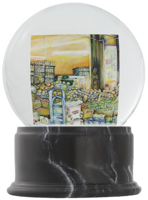 Undermining Artistic Gentrification Snow Globes