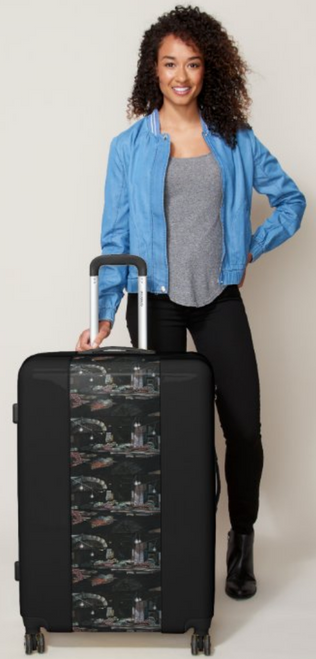 Original Painting by New York City Artist, Gaye Elise Beda.  Luggage  www.gayeelisebeda.store Check it out.