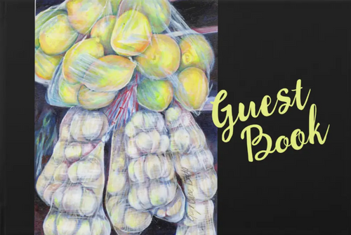 Original Painting by New York City Artist, Gaye Elise Beda. Guest Books www.gayeelisebeda.store Check it out.