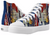 Original Painting by New York City Artist, Gaye Elise Beda.  www.gayeelisebeda.store     High-Top Sneakers  