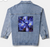 Original Photo by New York City, Fine Art Artist, Gaye Elise Beda,.Denim Jacket, www.gayeelisebeda.store  Check it out. 