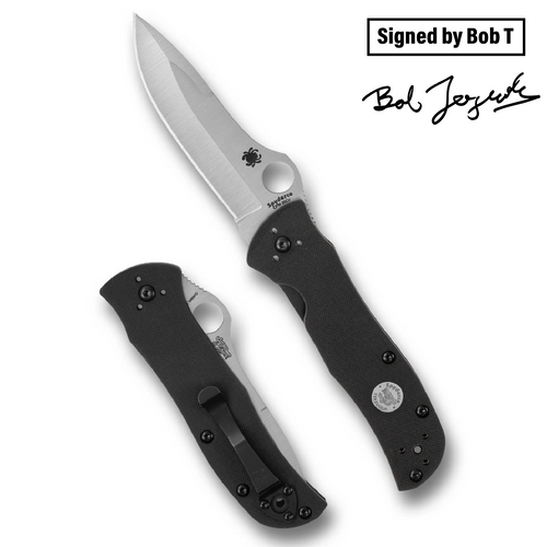Spyderco Starmate  Black G-10 CPM20CV Sprint Run