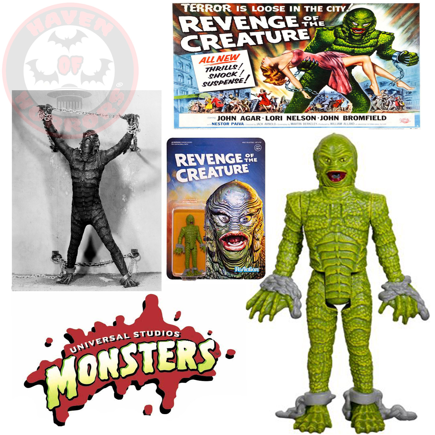 Terror is loose at Super7! Revenge of the Creature figure has escaped!