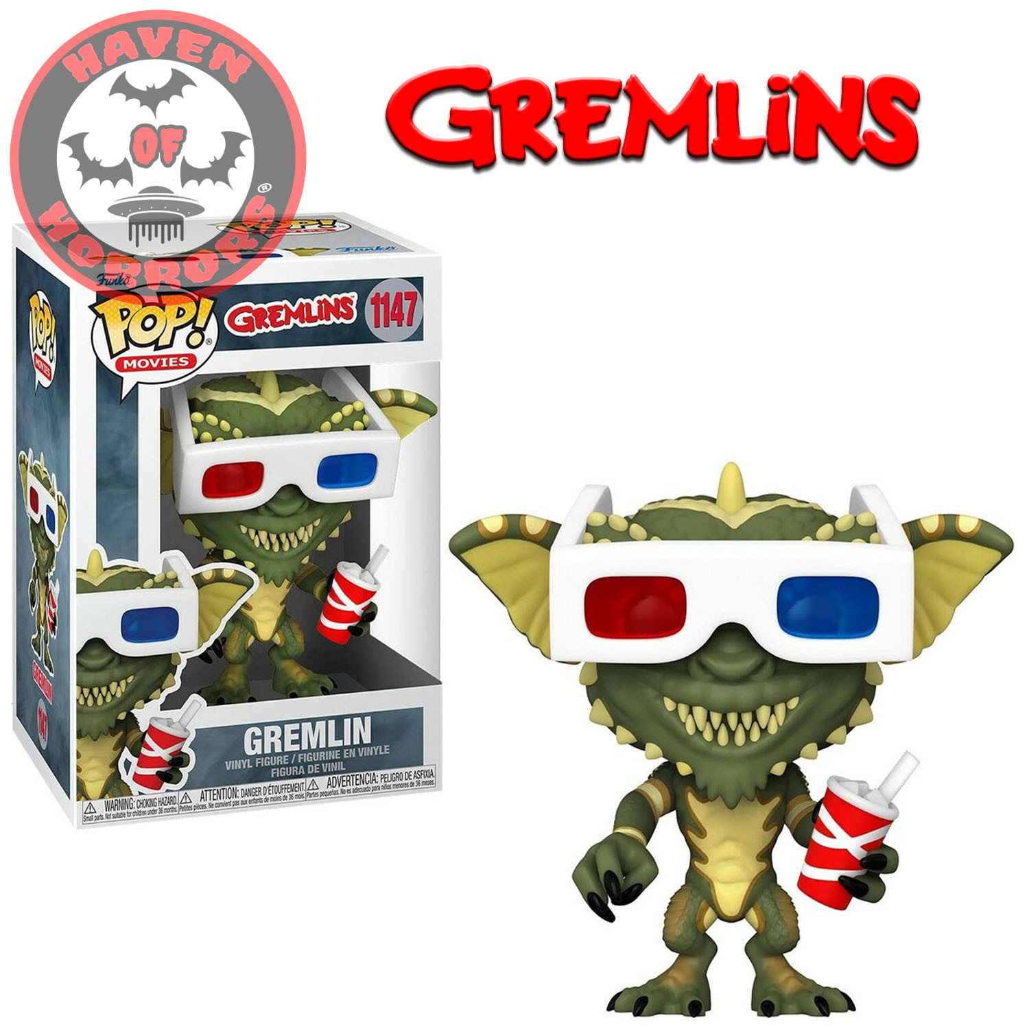 Funko Pop Gremlins 3D Glasses 