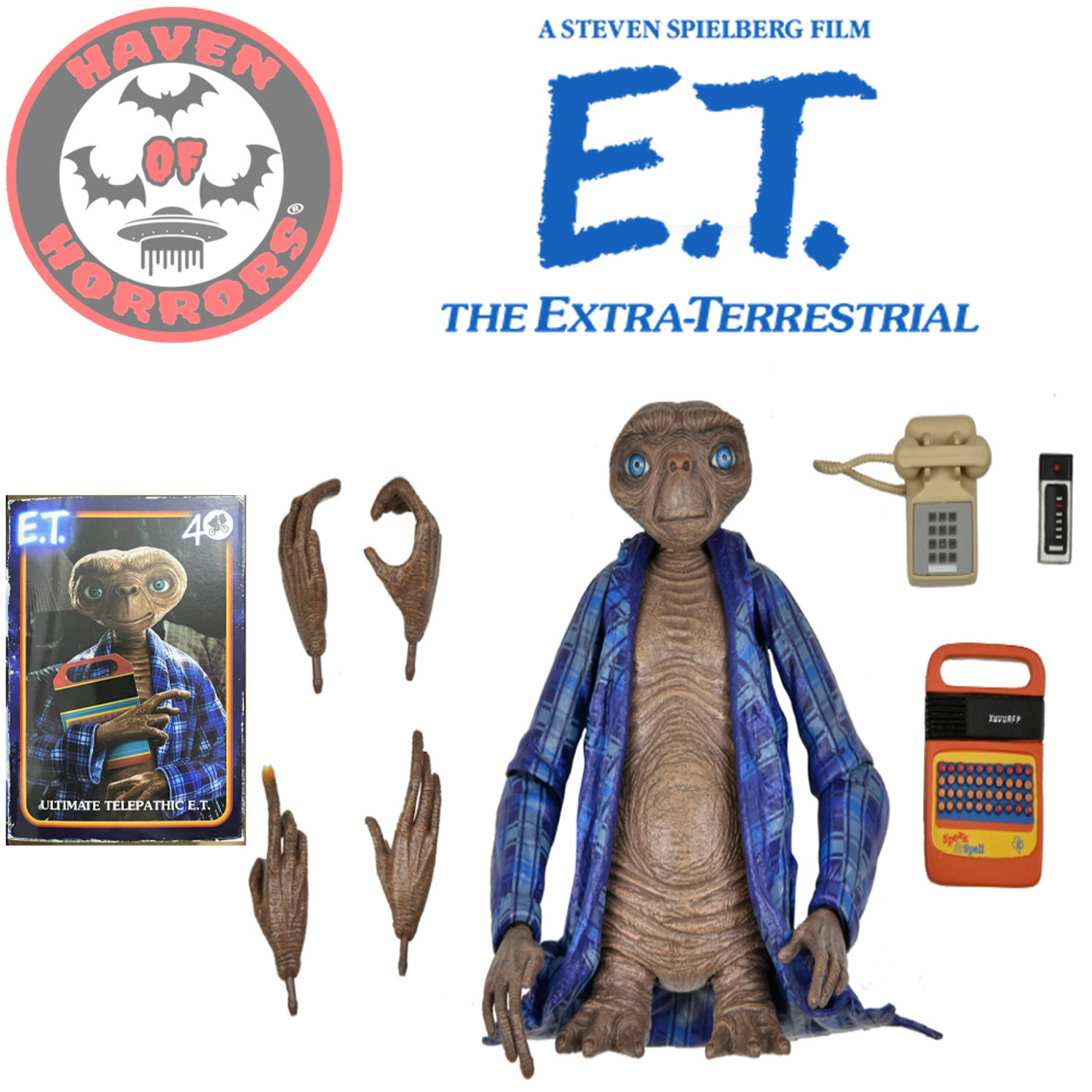 NECA - E.T. - 40th Anniversary E.T. Ultimate 7 Action Figure