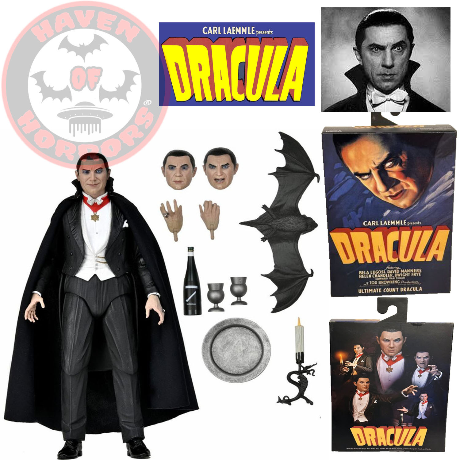 DIAMOND SELECT TOYS Universal Monsters Select: Dracula Action Figure