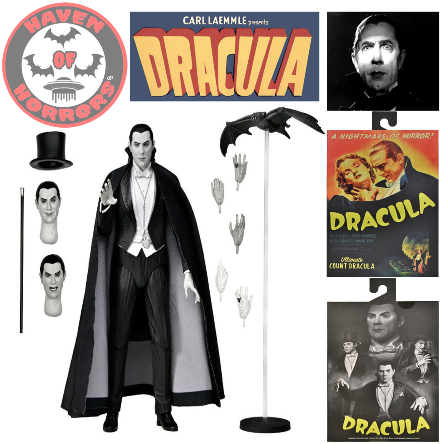 NECA Universal Monsters 7 Scale Action Figure Ultimate