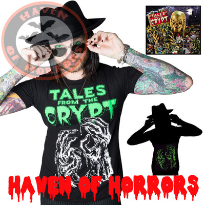 Tales From The Crypt Glow Hands T-Shirt