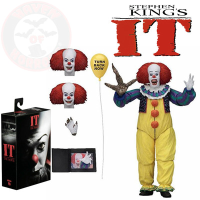 IT Ultimate Pennywise 1990 Version 2 7-Inch Scale Action Figure