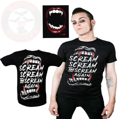 Scream, Scream And Scream T-Shirt