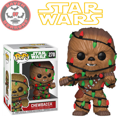 Star Wars Holiday Chewbacca with Lights Pop! Vinyl Figure #278