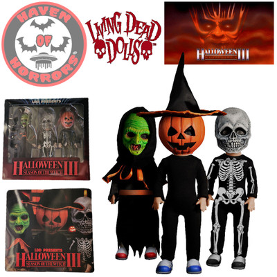 Halloween III: Season of the Witch Trick-or-Treaters Boxed Set Living Dead Dolls