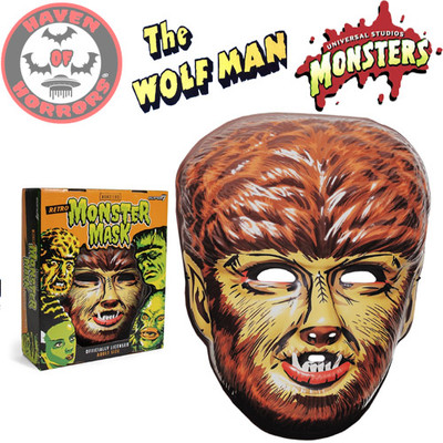 Universal Monsters Mask - Wolfman (Brown)