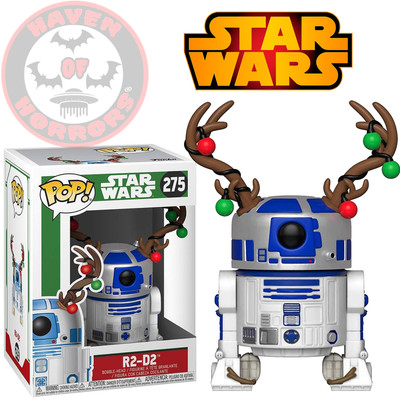 Figurine Funko Pop! N°278 - Star Wars - Holiday Chewbacca Avec Guirlande  Lumineu