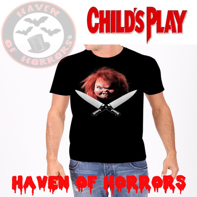 Child's Play Chucky Crossed Knives T-Shirt
