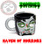 Zombie Head Female Ceramic Mug