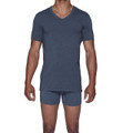 3packWood V-Neck - Charcoal Heather