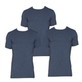 3 Pack - Crew Neck - Charcoal Heather