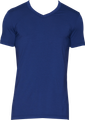 10-Pack Wood V-Neck - Deep Space Blue