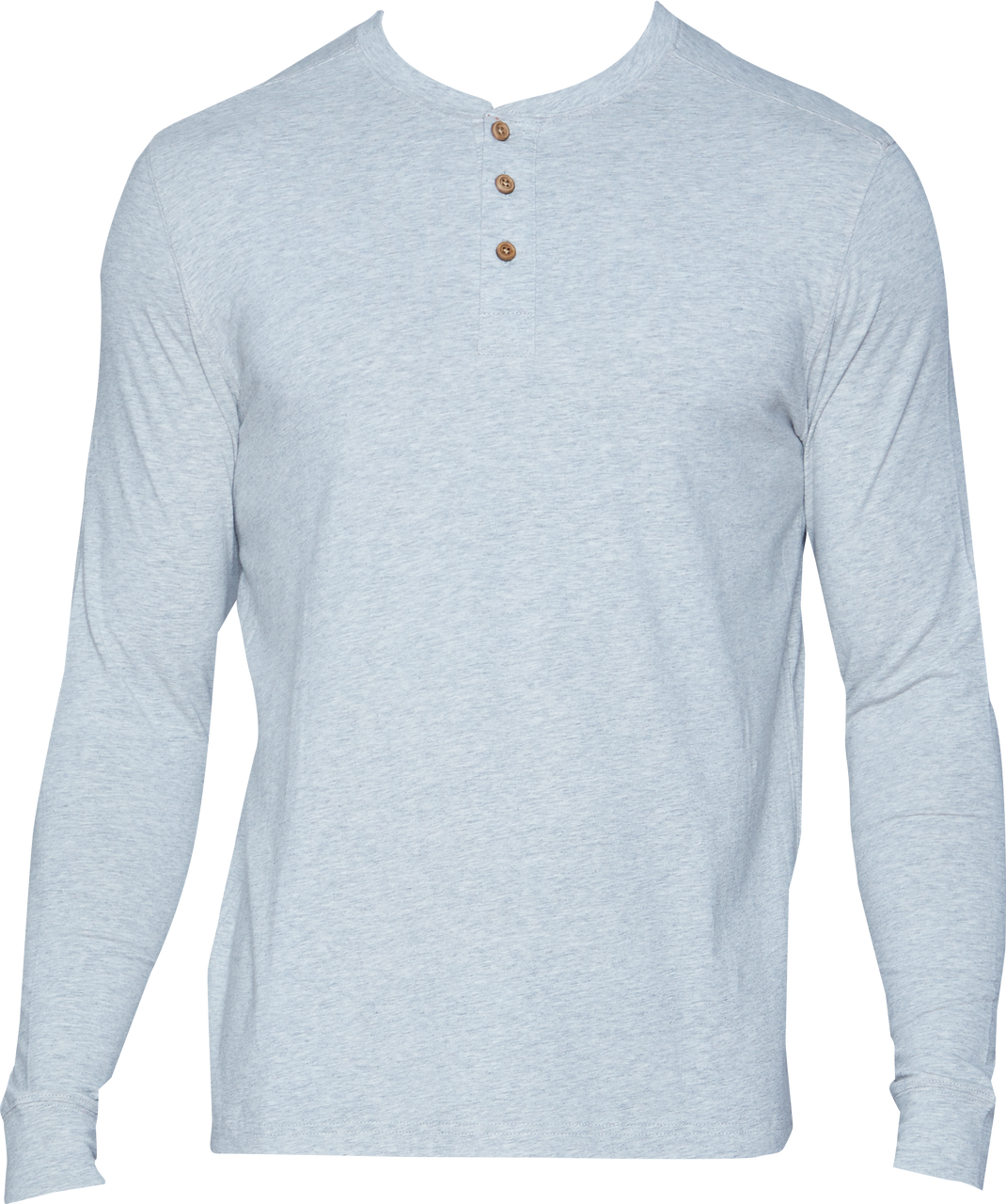 HENLEY SHIRT - Light blue