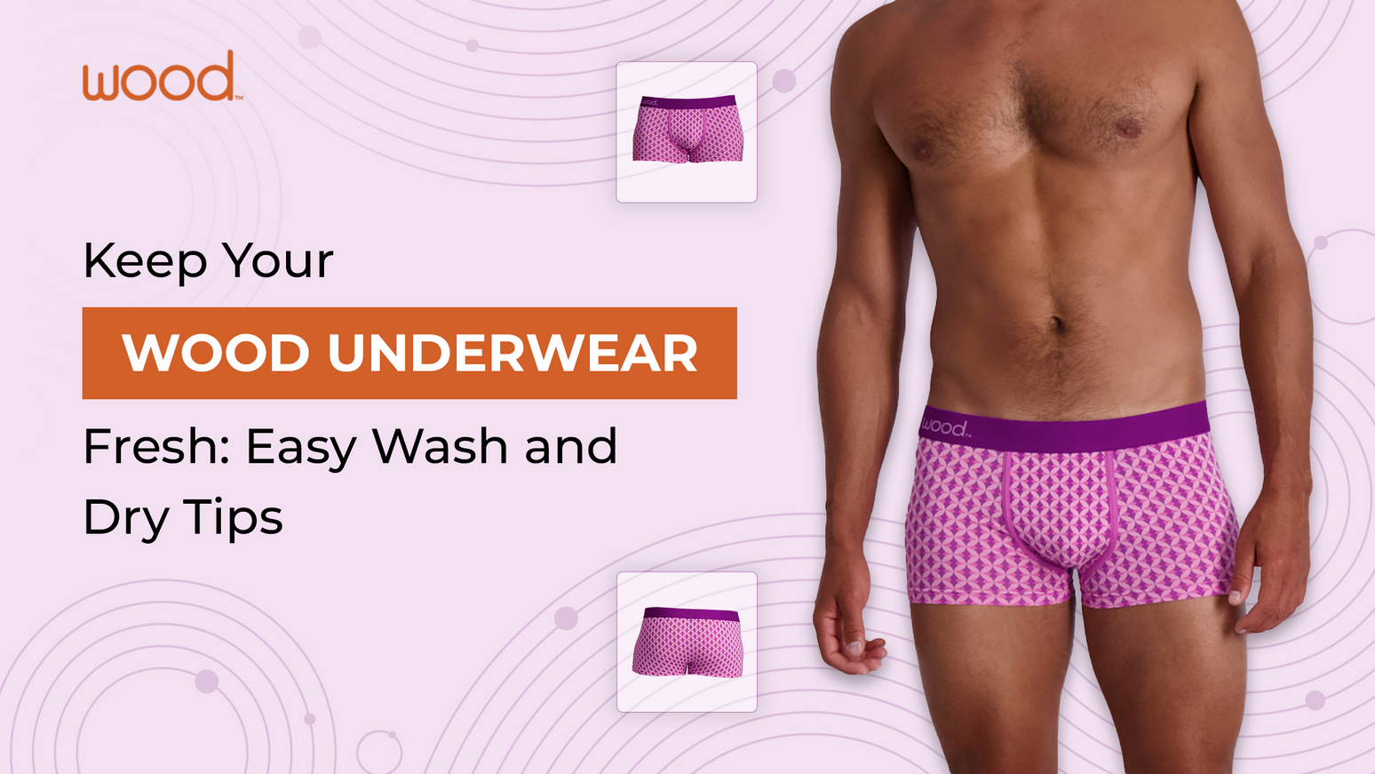 How to Care for Your Wood Underwear How to Care for Your Wood Underwear