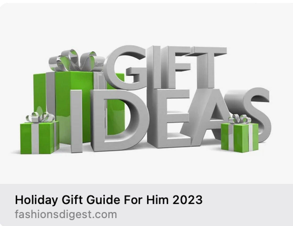 Holiday Gift Guide for Him 2023 Holiday Gift Guide for Him 2023