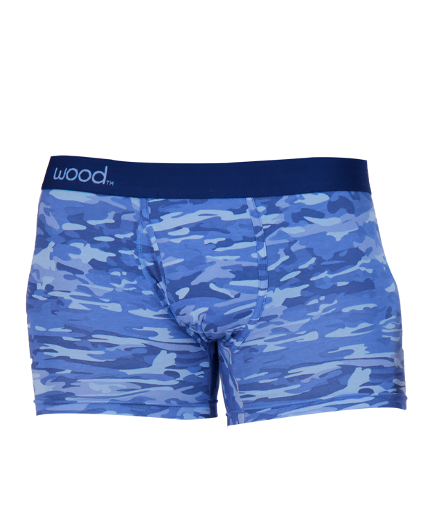 Boxer Brief w/Fly Blue Camo