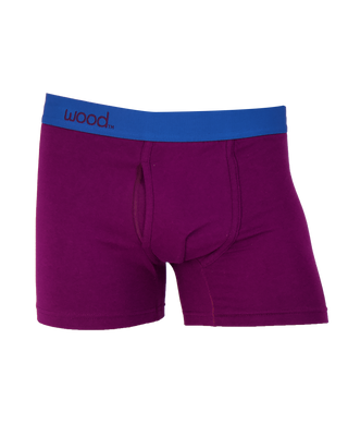 3pack-Boxer Brief w/Fly - Dark Purple