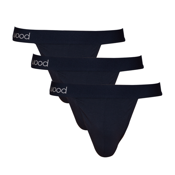 3pack-Thong - Black