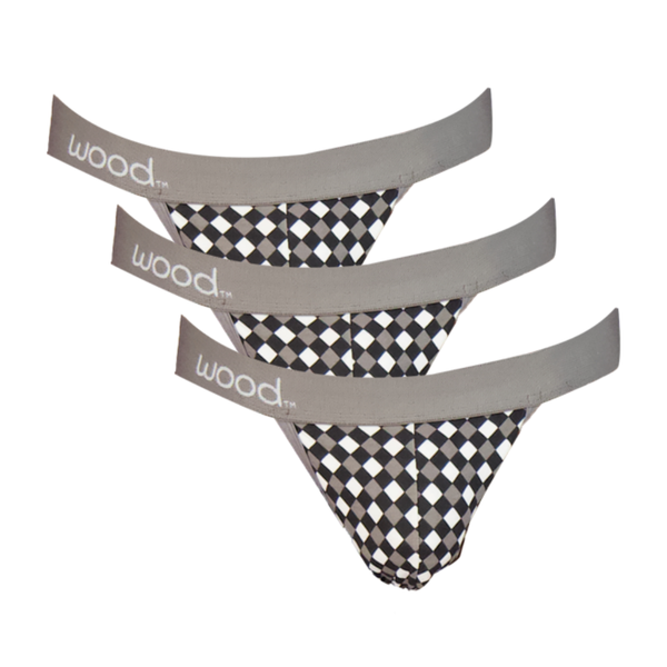 3pack-Jock - Black/White Dimension