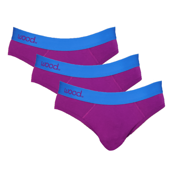 3pack-Hip Brief - Grape