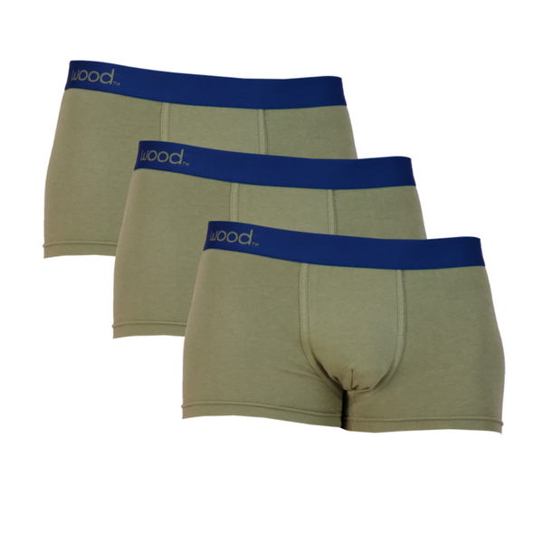3pack-Wood Trunk - Olive