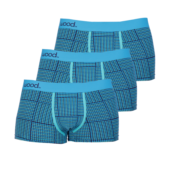 3pack-Wood Trunk - Blue Hound Weave