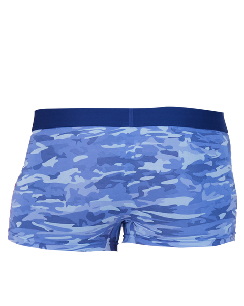 SAMPLE Wood Trunk - Blue Camo - SAMPLE