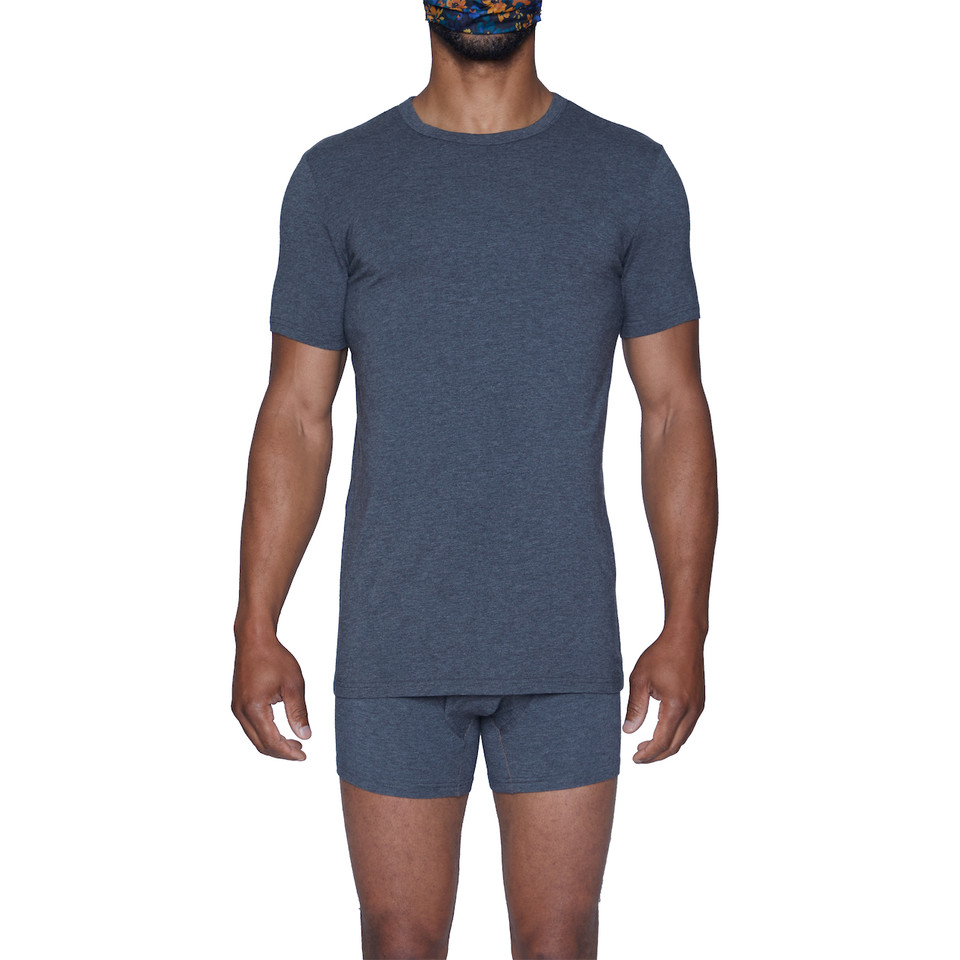 Men Essential Short Sleeve Undershirt