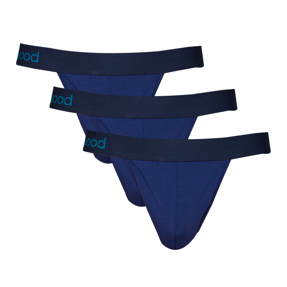 3pack-Thong - Deep Space Blue